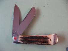 GREAT EASTERN NORTHFIELD 235210EC JUMBO TRAPPER BURNT STAG 1 OF ?