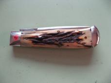 GREAT EASTERN NORTHFIELD 235109ECL JUMBO TRAPPER BURNT STAG #24 OF 50