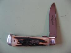 GREAT EASTERN NORTHFIELD 235109ECL JUMBO TRAPPER BURNT STAG #24 OF 50