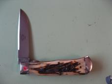 GREAT EASTERN NORTHFIELD 235109ECL JUMBO TRAPPER BURNT STAG #24 OF 50