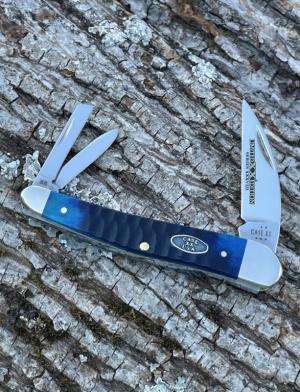CASE XX  2025 OCEAN BLUE GATOR JIG BONE XXXVIII LIMITED EDITION SEAHORSE WHITTLER