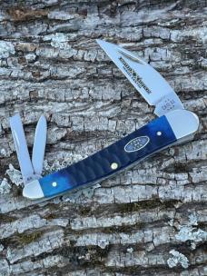 CASE XX ** 2025 OCEAN BLUE GATOR JIG BONE XXXVIII LIMITED EDITION SEAHORSE WHITTLER