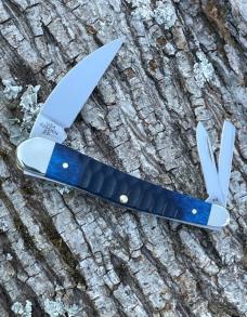 CASE XX ** 2025 OCEAN BLUE GATOR JIG BONE XXXVIII LIMITED EDITION SEAHORSE WHITTLER