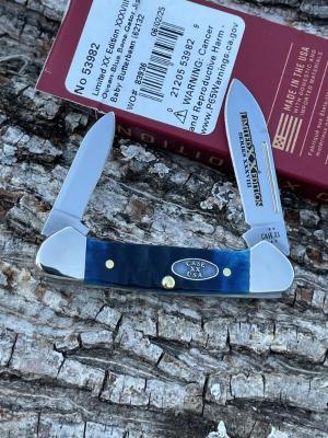 CASE XX  2025 OCEAN BLUE GATOR JIG BONE XXXVIII LIMITED EDITION BABY BUTTERBEAN