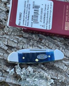 CASE XX ** 2025 OCEAN BLUE GATOR JIG BONE XXXVIII LIMITED EDITION BABY BUTTERBEAN