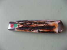 GREAT EASTERN NORTHFIELD 735108ECL SCOUT  BURNT STAG #07 OF 50