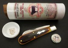 Great Eastern Cutlery #93 Ramfoot Antique Yellow Natural Bone GEC 933124