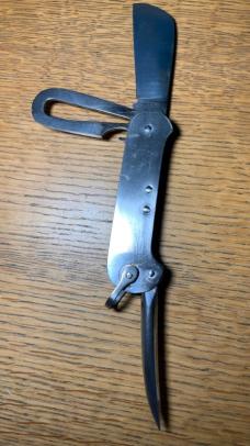 Vintage Sailors Knife Rigging Rope Folding Pocket Sailor’s Knife Rostfrei