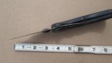 VTG Schrade USA Old Timer 47OT Linerlock Folding Pocket Knife Serrated