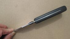 VTG Schrade USA Old Timer 47OT Linerlock Folding Pocket Knife Serrated