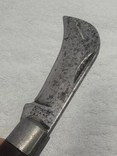 Kutmaster Vintage Hawkbill Knife Made In Utica NY USA (#98)