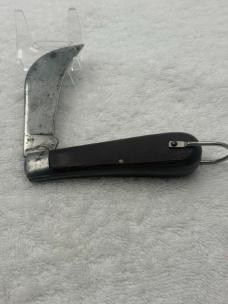 Kutmaster Vintage Hawkbill Knife Made In Utica NY USA (#98)
