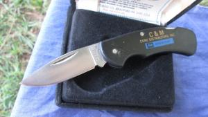 ZIPPO USA Lightweight Black Lockback Pocket Knife ADV CampM Core Distributors