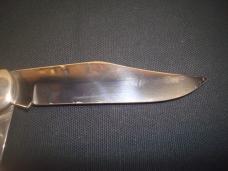 VINTAGE QUEEN RAWHIDE SERIES 4200 USA 440 STAINLESS TRAPPER KNIFE 82