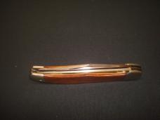 VINTAGE QUEEN RAWHIDE SERIES 4200 USA 440 STAINLESS TRAPPER KNIFE 82