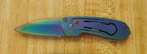 Rainbow Cali-Legal Pocket Knife
