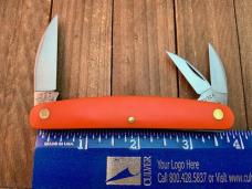 Great Eastern Cutlery Farm and Field #62 Pocket Carver Orange Delrin 2024