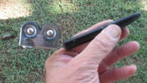 Vtg EKCO USA Black Pull Through Knife Blade Sharpener