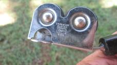 Vtg EKCO USA Black Pull Through Knife Blade Sharpener