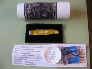   DANIELS FAMILY KNIFE BRANDS-TITUSVILLE CUTLERY-LEXINGTONIAN-SALESMAN SAMPLE