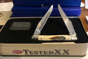 New in Tin 1998 Case CCC V Stag Muskrat 