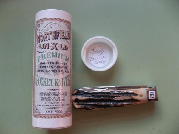 GREAT EASTERN NORTHFIELD 735211STL SCOUT BURNT STAG 1 OF 101 GREAT EASTERN NORTHFIELD 735211STL SCOUT BURNT STAG 1 OF 101