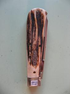 GREAT EASTERN NORTHFIELD 735213LP SCOUT  BURNT STAG  1 OF 24