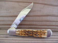 Case XX Amber Bone Mini-Copperlock 