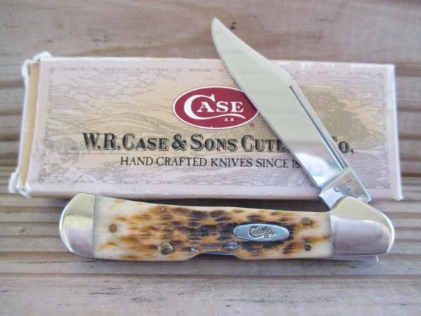 Case XX Amber Bone Mini-Copperlock 