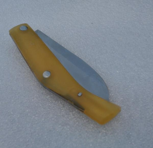 Spanish Clasp Knife Hand made New Sheepfoot blade marked Palles Solsona 4" Closed Light Weight Spanish Clasp Knife Hand made New Sheepfoot blade marked Palles Solsona 4" Closed Light Weight