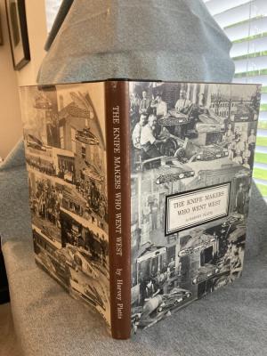 Vintage "The Knife Makers Who Went West" by Harvey Platts - Hard Cover- First Edition - 1978