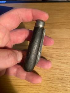 Ulster Knife Co. – 2-Blade Jack Knife – Punch Blade – Wood Handles – 3½” Closed