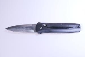 Vintage Smith & Wesson USA Law Enforcement Automatic Knife Semi Functional Latching Issues