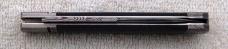 KRoo DragonFly Black Beauty  4.00" Closed with Black Linen Micarta Covers And Sheep Foot Blade (3)