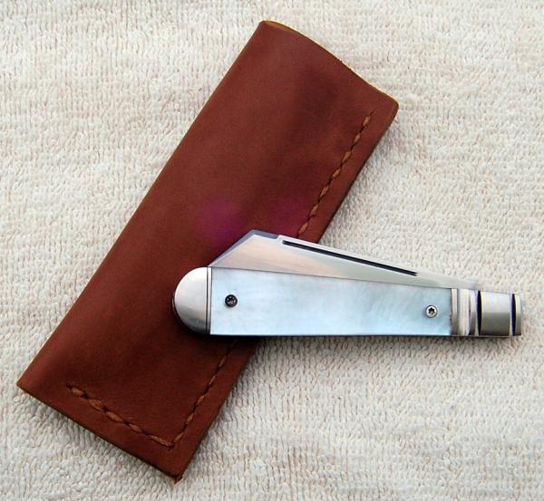 KRoo Fancy Jack 3.75" Closed with Mother of Pearl Covers And Sheep Foot Blade (4) KRoo Fancy Jack 3.75" Closed with Mother of Pearl Covers And Sheep Foot Blade (4)