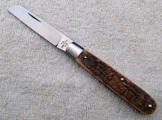 T.A. Davison Straight Jack #2535 3.625" with Mammoth Bark Ivory Covers And Sheep Foot Blade (7)