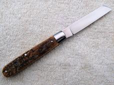 T.A. Davison Straight Jack #2535 3.625" with Mammoth Bark Ivory Covers And Sheep Foot Blade (7)