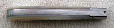 Vincenzo Balistreri Saddlehorn 4.00" Closed with Mother of Pearl Covers And Clip Blade (10)