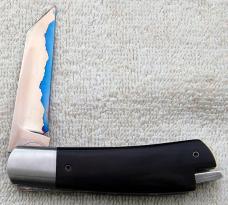 Vincenzo Balistreri Native Tail-Lock 3.75" Closed with Buffalo Horn Covers And Sheep Foot Blade (12)