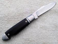 Vincenzo Balistreri Bullet Head Easy Open 3.75" with Buffalo Horn Covers And Spearpoint Blade (13)