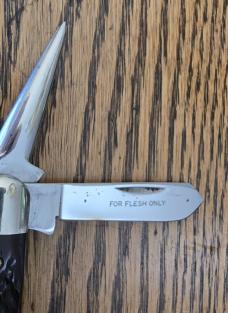 Vintage Case XX USA 64047 P 5 Dots 1975 4 Blade Stockman Knife Deep Cherry Red Bone Handle