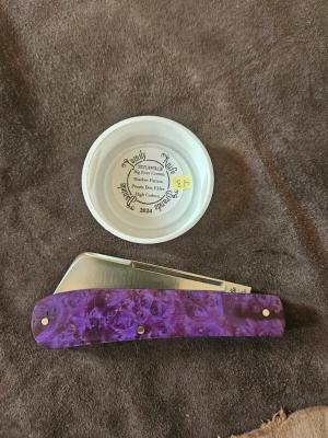 Titusville Big Easy Cotton. Purple Box Elder