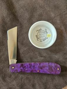Titusville Big Easy Cotton. Purple Box Elder