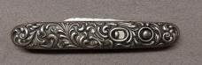 Early Schrade Cut Co Scroll Pattern Double Blade 