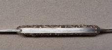 Early Schrade Cut Co Scroll Pattern Double Blade 
