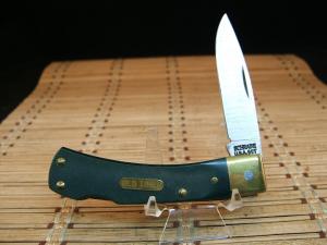 SCHRADE OLD TIMER 5OT BRUIN FOLDING LOCK BACK 1990'S VINTAGE RARE CARBON STEEL LOCKBACK POCKET KNIFE