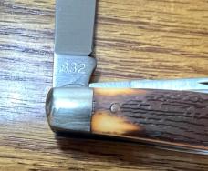 SCHRADE NY USA 832 POCKET KNIFE & 832 VIEW TUBE BOX - MAKE OFFER