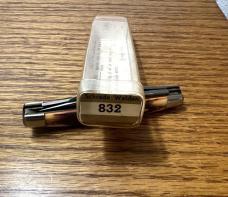 SCHRADE NY USA 832 POCKET KNIFE & 832 VIEW TUBE BOX - MAKE OFFER