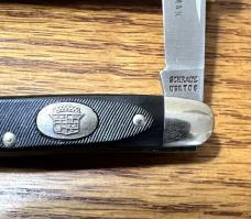 VINTAGE '74-'88 SCHRADE USA 708 "CADILLAC" POCKET KNIFE & VIEW TUBE BOX-MAKE OFFER