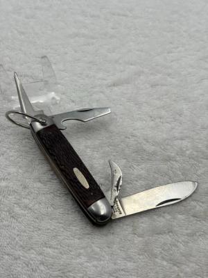 Monarch Vintage 4 Blade Camp or Scout Knife Made In Japan (#99)